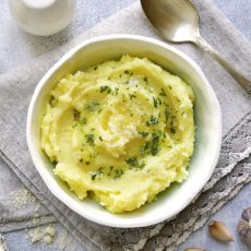 garlic mash potato