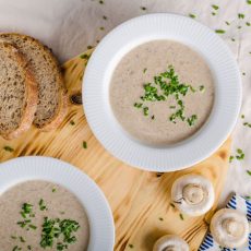 wild mushroom soup