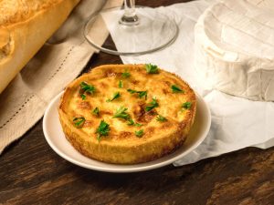 Brie-quiche