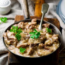Beef dijonaise