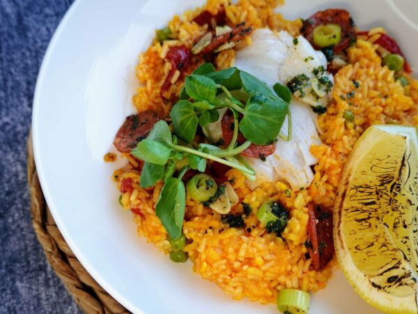 Cod and Prawn Paella - Image 2