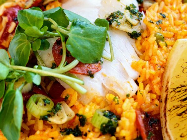Cod and Prawn Paella - Image 3