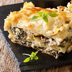 Vegetarian lasagne